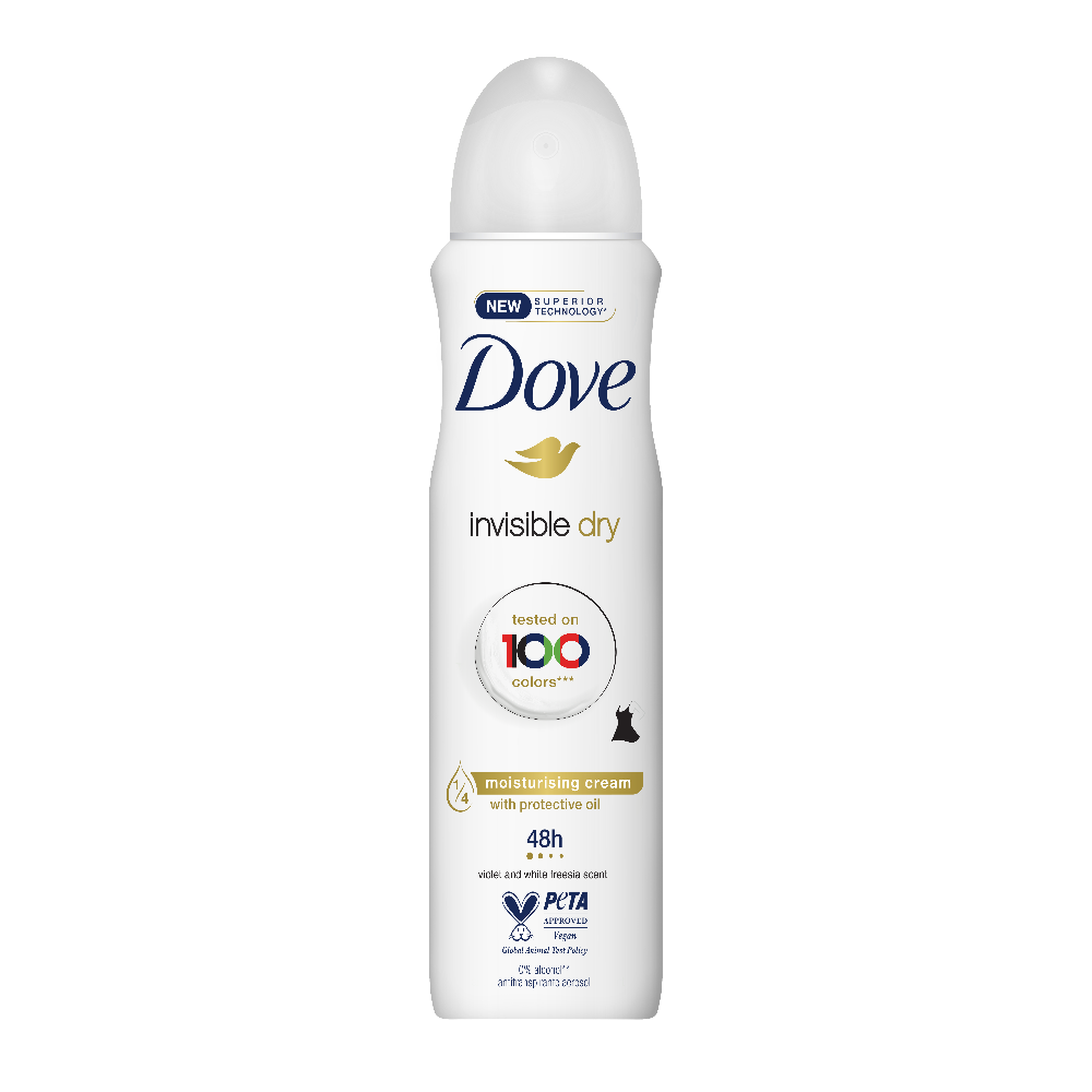 DOVE DEO AER AP IN DRY EAW 12X150ML